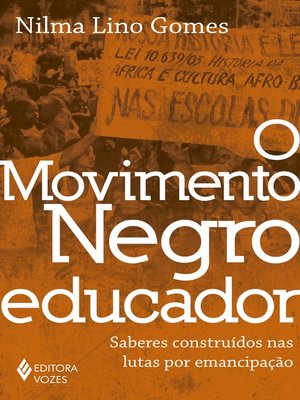 cover image of O movimento negro educador
